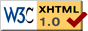 This is a valid XHTML 1.0 Document !